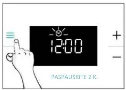CANDY CA6 NP3T2HTW - LAIKRODŽIO NUSTATYMAS - 1