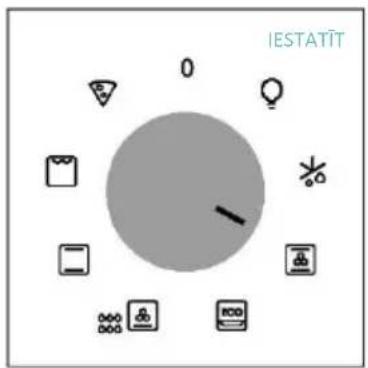 CANDY CA6 NP3T2HTW - IESTATIT EDIENA GATAVOŠANAS PROGRAMMU - 1