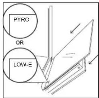 CANDY CA6 N3T1HTW - OUTSIDE THE OVEN: removal and cleaning the glass door - 7