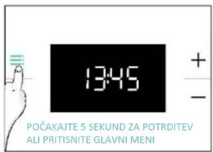 CANDY CA6 N3T1HTW - NASTAVITEV URE - 3
