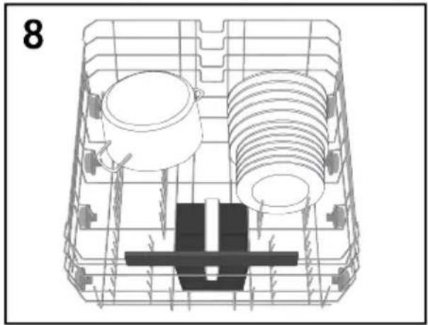 CANDY CNS 4A4S3PSB - Foldable racks (only on some models) - 4
