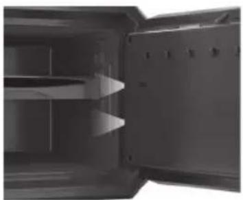 SentrySafe FPW082FS - How to operate the light - 1