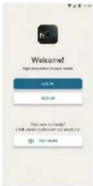 CANDY ECN4CQTEX206 - Indstilling af Wi-Fi-tilstand - 1