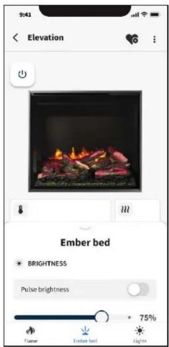 Napoleon Elevation Electric Fireplace NEFB42H-MF - 6.2.3emberbedsetting - 1