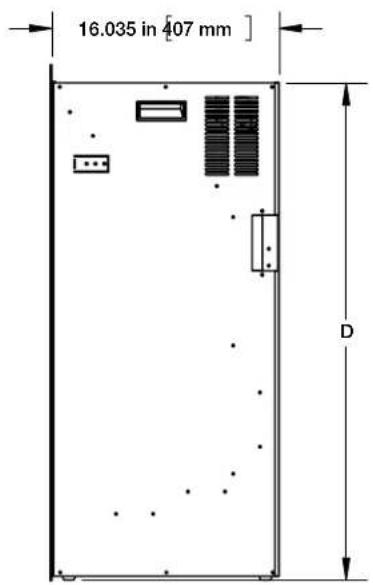 Napoleon Elevation Electric Fireplace NEFB42H-MF - dimensions - 2