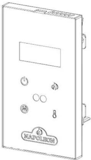 Napoleon Elevation Electric Fireplace NEFB42H-MF - operating wall mount controller - 1