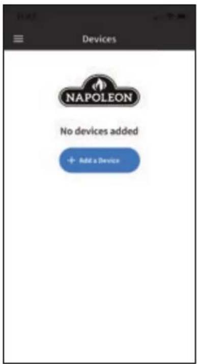 Napoleon Astound-Built In NEFB96AB - connecting to app - 3