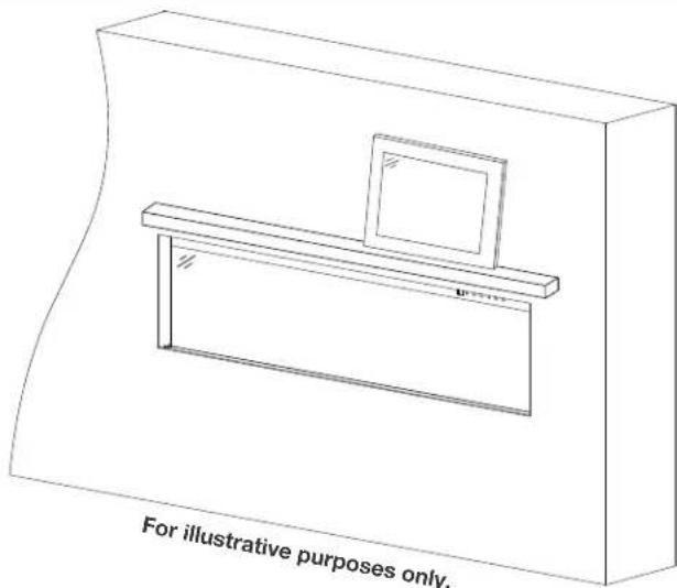 Napoleon Trivista Primis NEFB60H-3SV - Two-Sided Viewing Installation - 2