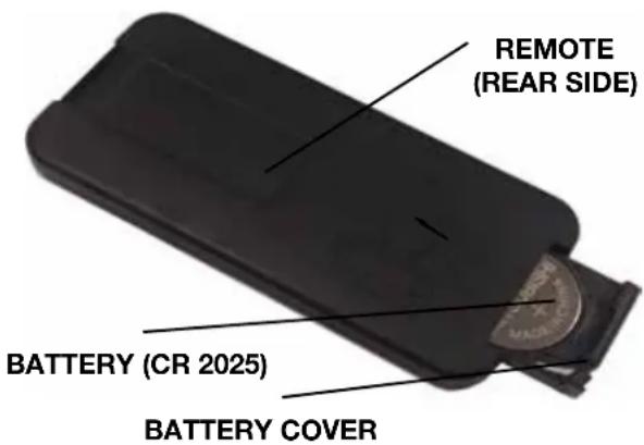 Napoleon Woodland NEFI18H - remote battery installation - 1