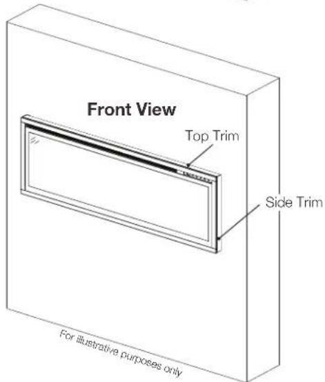 Napoleon Entice NEFL42CFH-1 - Wall-Mounted Installation - 1