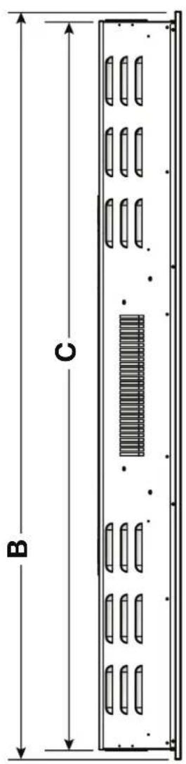 Napoleon Entice NEFL42CFH-1 - dimensions - 3