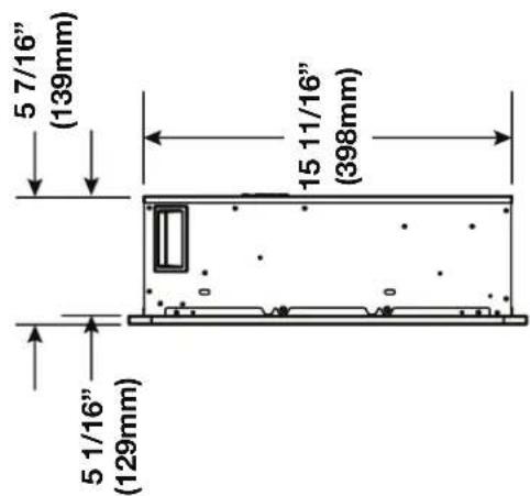 Napoleon Entice NEFL42CFH-1 - dimensions - 1