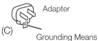 Napoleon Entice NEFL42CFH-1 - grounding the appliance - 2
