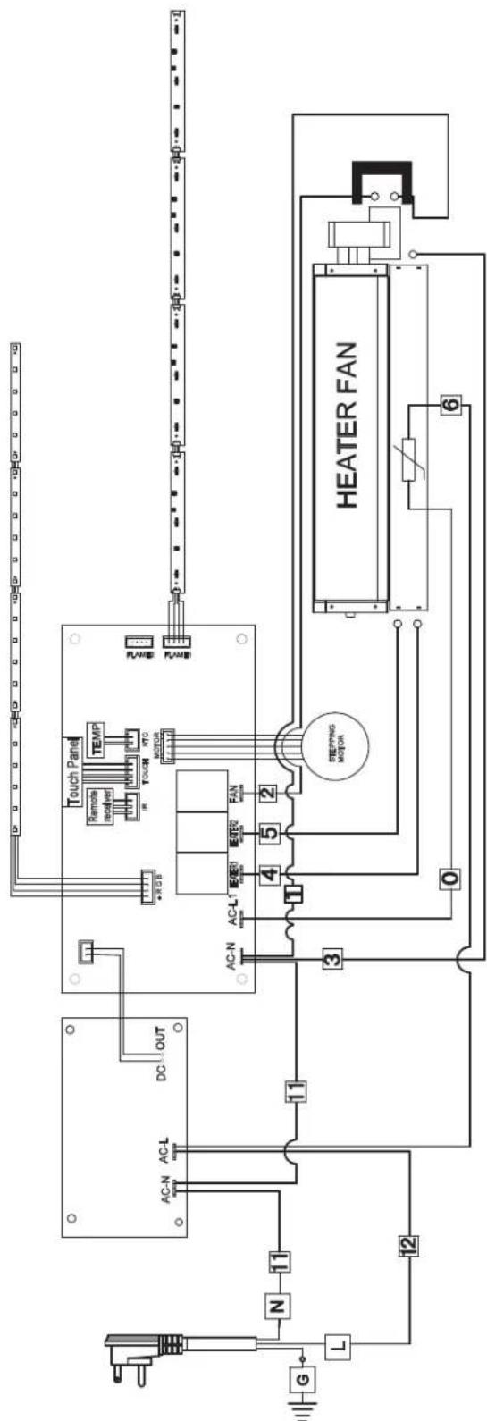 Napoleon Entice NEFL42CFH-1 - wiring diagram (NEFL42CFH-1) - 2