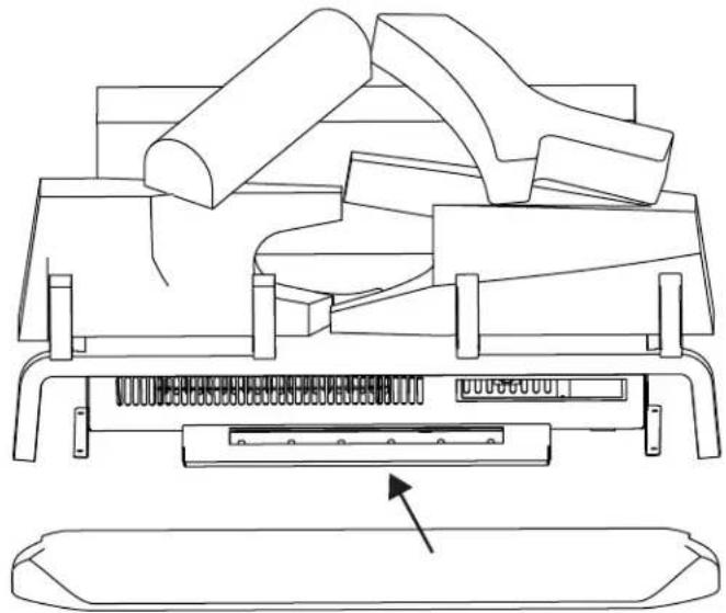 Napoleon Woodland NEFI27H - ember bed placement - 1