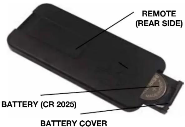 Napoleon Woodland NEFI27H - remote Battery installation - 1