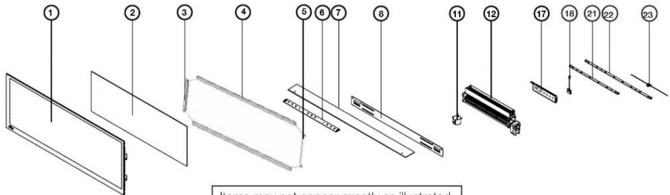 Napoleon Alluravision NEFL42CHD-1 - note: - 2