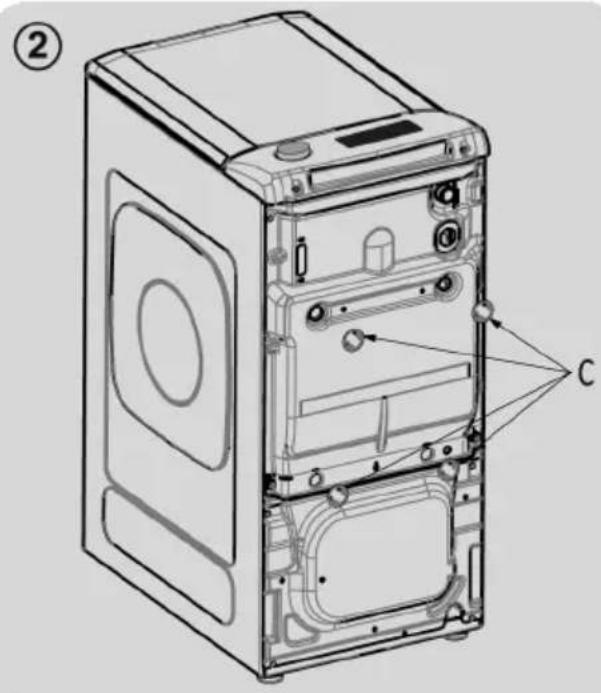 CANDY TCA463D3-S - INSTALLATION - 2