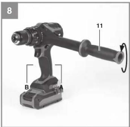 EINHELL TP-CD 18/120 Li-i BL - 8