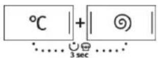 GORENJE WPNEI94A1DS - Lesréglagesutilisantunecombinaisondedeuxboutons enfoncéssimultanément - 2