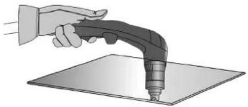GYS Cutter 105 CT - MANUAL CUTTING FROM THE EDGE OF THE WORKPIECE: - 1