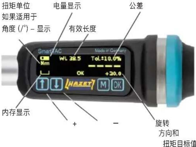 Hazet 7291-5 sTac - 显示/控制面板 - 1