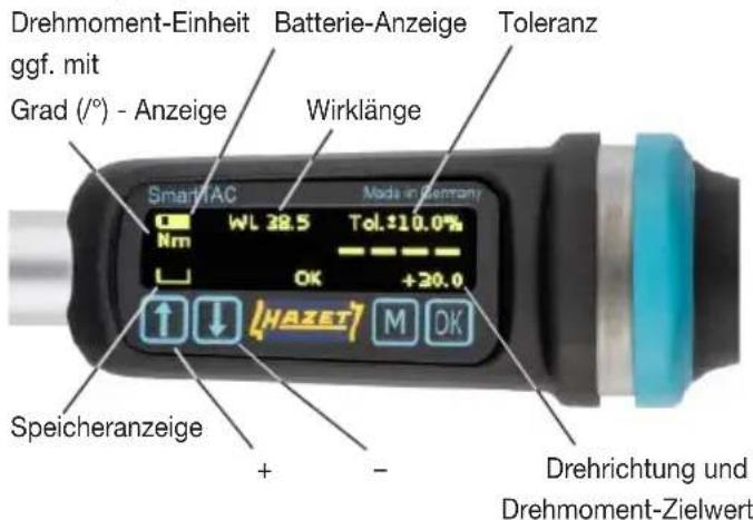 Hazet 7291-5 sTac - Display / Bedienfeld - 1