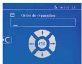GYS BMW C7502654 - List of screens used to enter a repair order : - 1