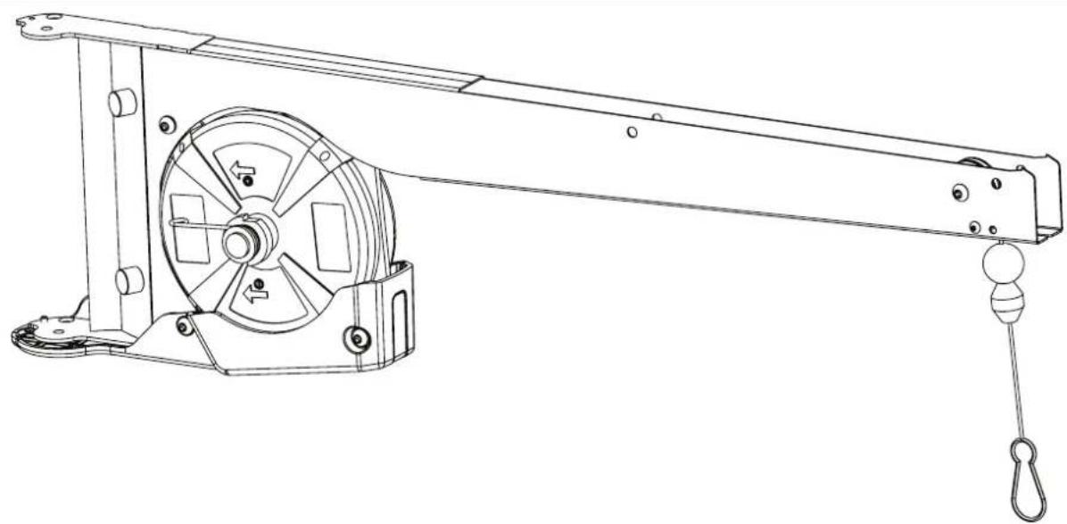 GYS BMW C7502654 - MONTAGE POTENCE / ASSEMBLY OF OVERHANGING ARM / MONTAGE AUSLEGER / ENSAMBLAJE DEL SOPORTE - 5