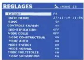GYS BMW C7502654 - MENÚ AJUSTES - 1