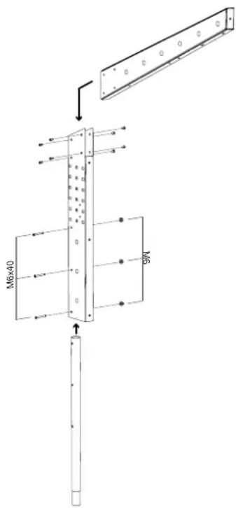 GYS P2 Auto - POTENCE SEULE / BALANCING ARM ONLY / AUSLEGER / SOPORTE SOLO / КРОНШТЕЙН / STEUN ALLEEN / BRACCIO DI SOSTEGNO SINGOLO | 077300 - 5