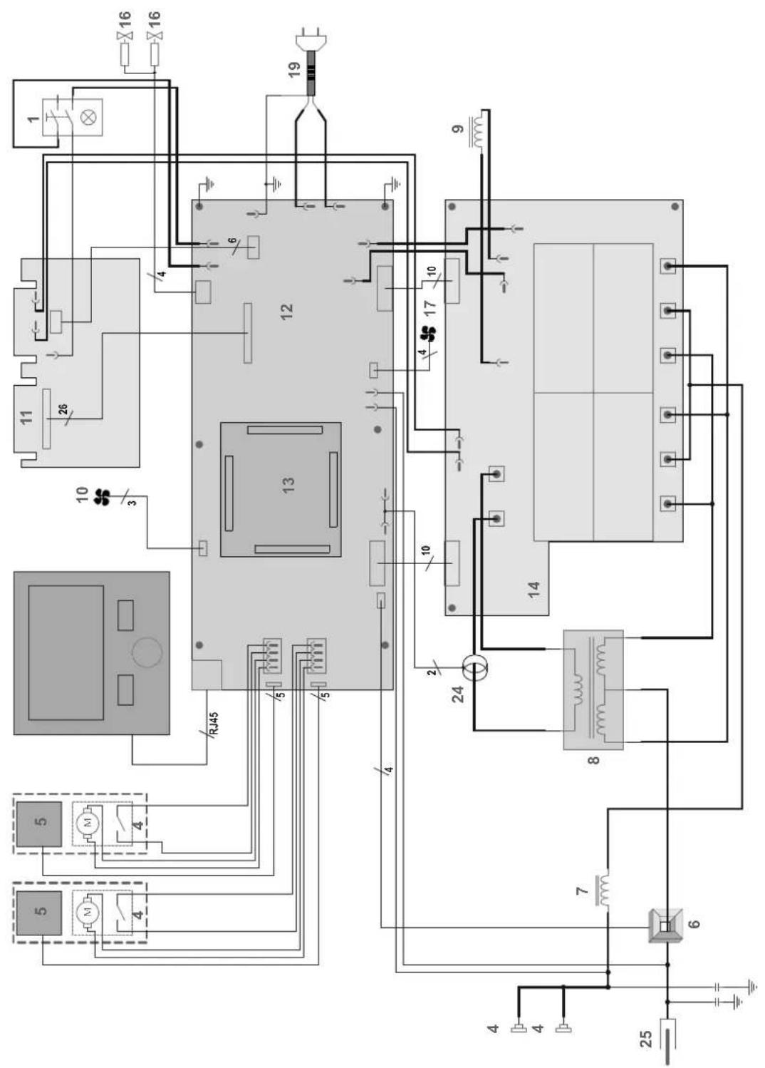 GYS P2 Auto - CIRCUIT DIAGRAM / SCHALTPLAN / DIAGRAMA ELECTRICO / ЭЛЕКТРИЧЕСКАЯ СХЕМА / ELEKTRISCHE SCHEMA / SCEMA ELETTRICO - 1