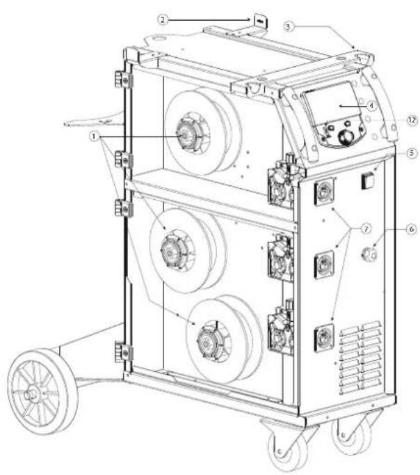 GYS P2 Auto - RACCORD GAZ / GAS FITTINGS / GASANSCHLUSS / CONEXIÓN DE GAS / ГАЗОВОЕ СОЕДИНЕНИЕ / GAS AANSLUITING / COLLEGAMENTO GAS - 5