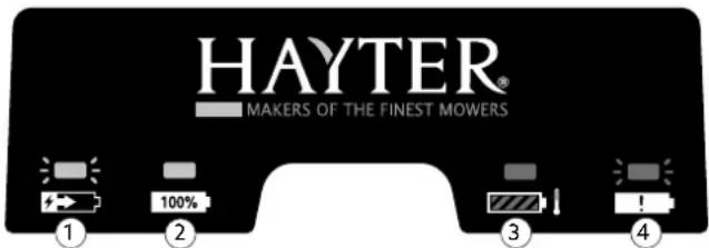 Hayter Hawk 43 - Sicherheits- und Anweisungsaufkleber - 9