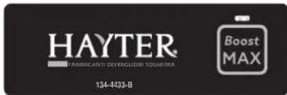 Hayter Hawk 43 - Adesivi di sicurezza e di istruzione - 3