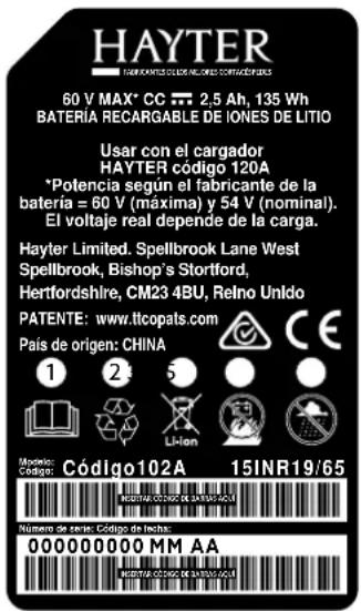 Hayter Hawk 43 - Calcomanías e instrucciones de seguridad - 7