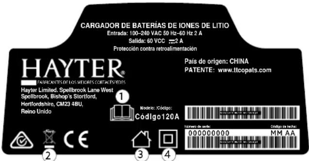Hayter Hawk 43 - Calcomanías e instrucciones de seguridad - 9