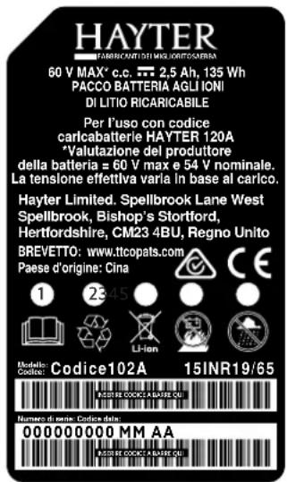 Hayter Hawk 43 - Adesivi di sicurezza e di istruzione - 7