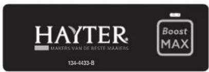 Hayter Hawk 43 - Veiligheids- en instructiestickers - 3