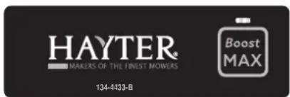 Hayter Hawk 43 - Safety and Instructional Decals - 3
