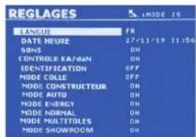 GYS BMW C7502655 - SETTINGSMENU - 1