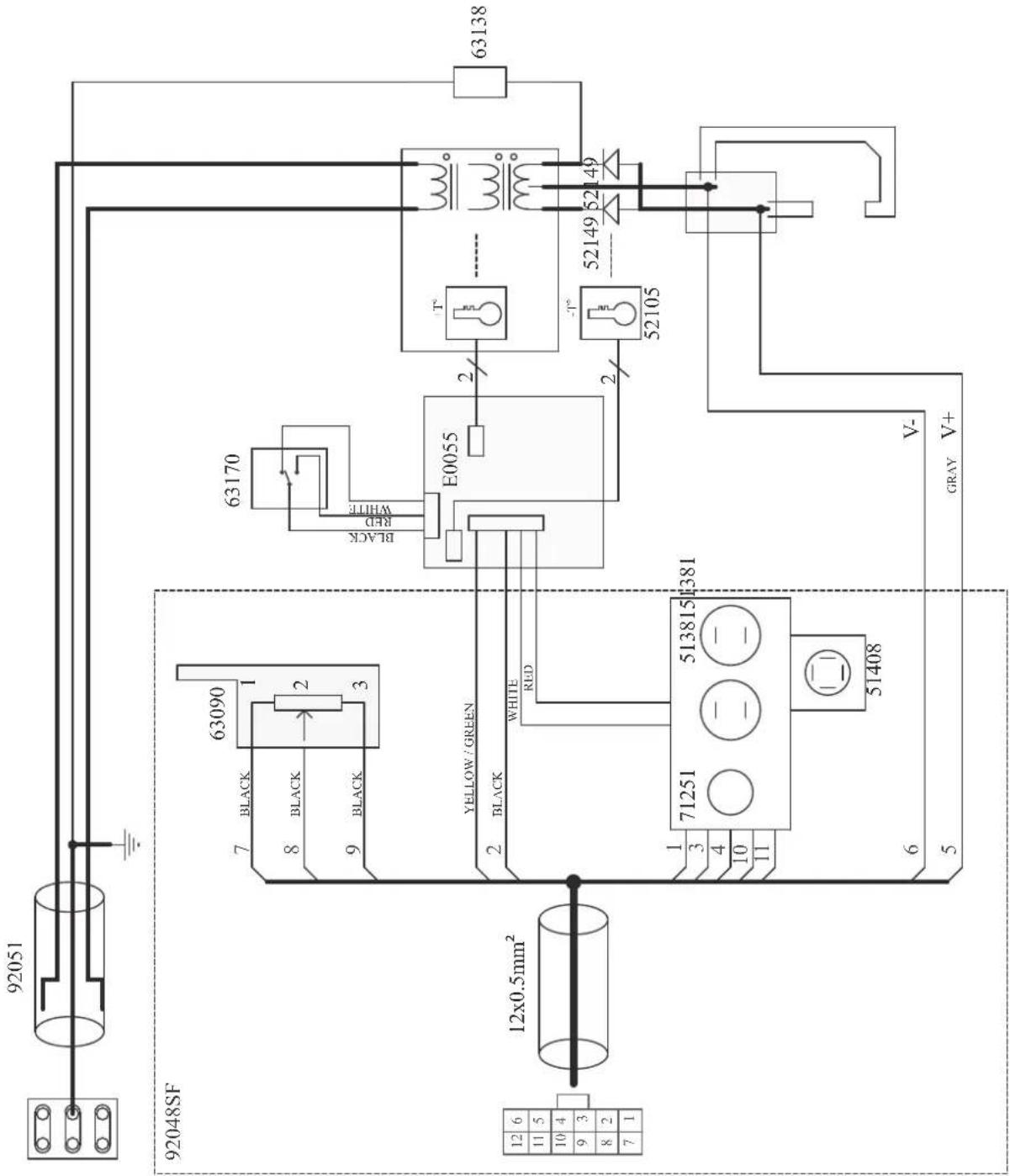 GYS BMW C7502655 - SCHEMA FAISCEAUX / CABLE ASSEMBLY SCHEMATICS / SCHLAUCHPAKET SCHALTPLAN / ESQUEMA CABLEADO - 1