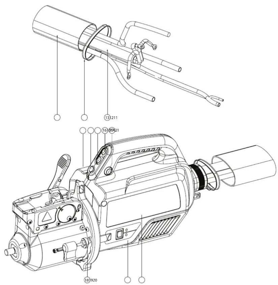 GYS BMW C7502655 - PIÉCES DE RECHANGE / SPARE PARTS / ERSATZTEILE / PIEZAS DE RECAMBIO - 2