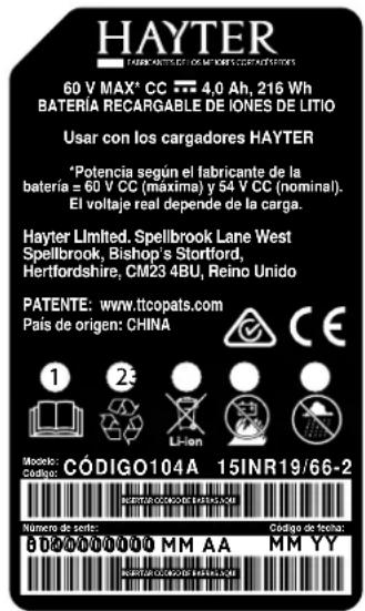 Hayter Hawk 36 - Calcomanías e instrucciones de seguridad - 8