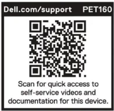 DELL PowerEdge T160 - Code QR pour les ressources système du PowerEdge T160 - 1