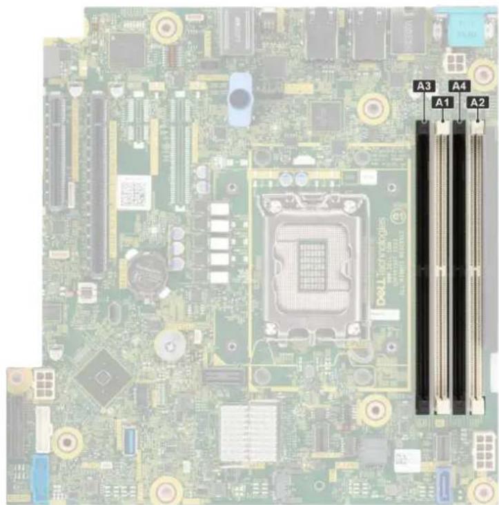 DELL PowerEdge T160 - Instructions relatives à la mémoire système - 1