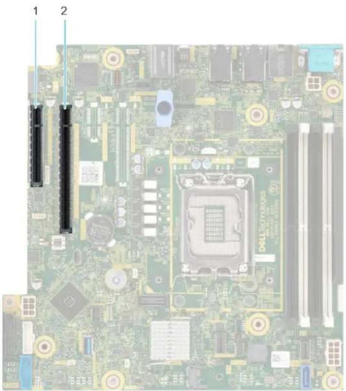 DELL PowerEdge T160 - Consignes d'installation des cartes d'extension - 1