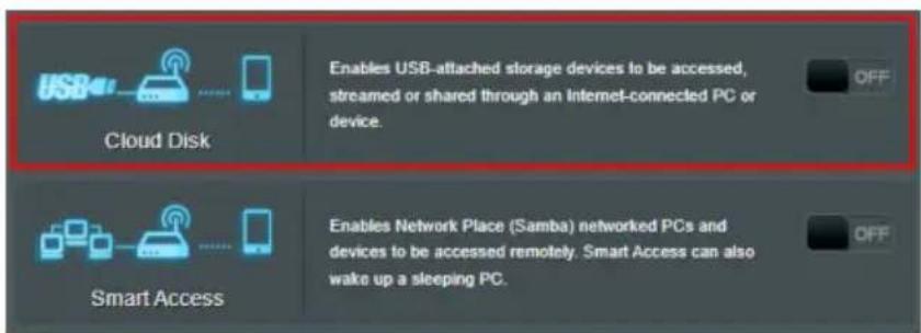 ASUS ZenWiFi BT10 - Pour créer un disque de stockage dans le Cloud : - 1