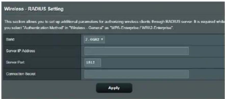 ASUS ZenWiFi BT10 - Service RADIUS - 1