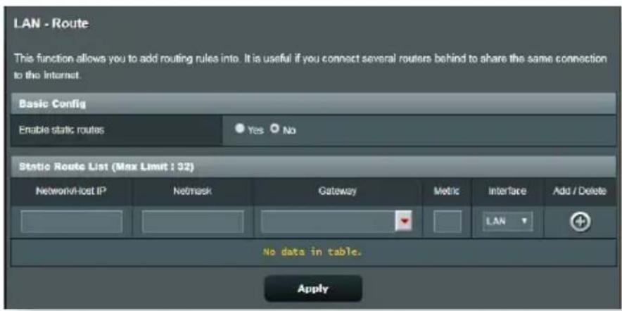ASUS ZenWiFi BT10 - Routage - 1